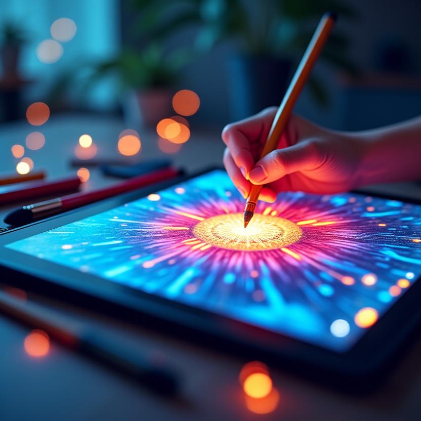 Digital art and hybrid learning technology at TalaBrush Studios
